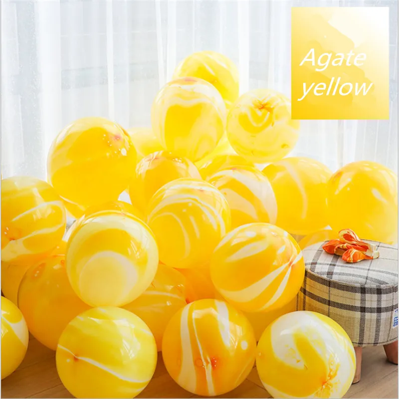 238_4_set-10-baloane-latex-marmorate-galben-36-cm