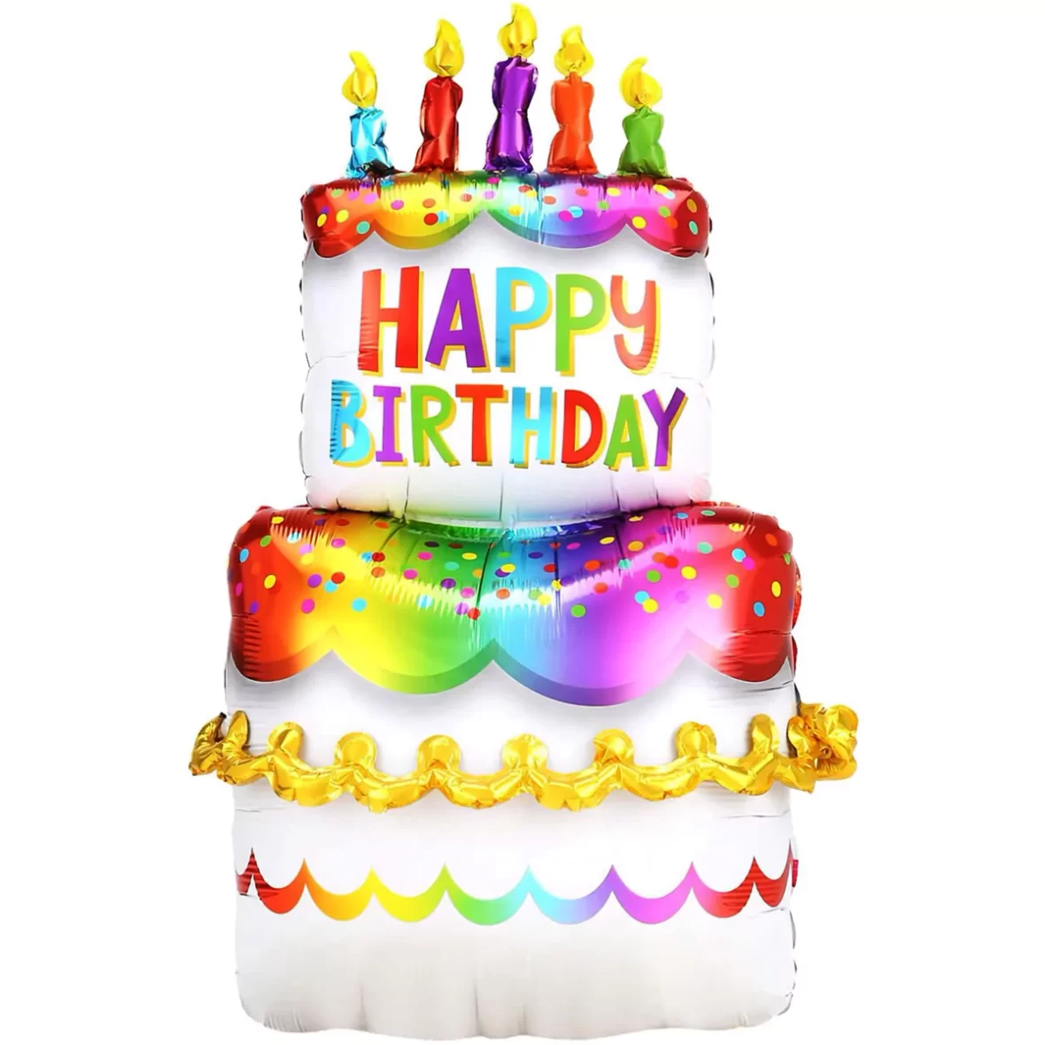Balon figurina Tort, 98×54 cm