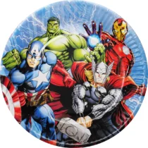 1052-set-10-farfurii-supereroi
