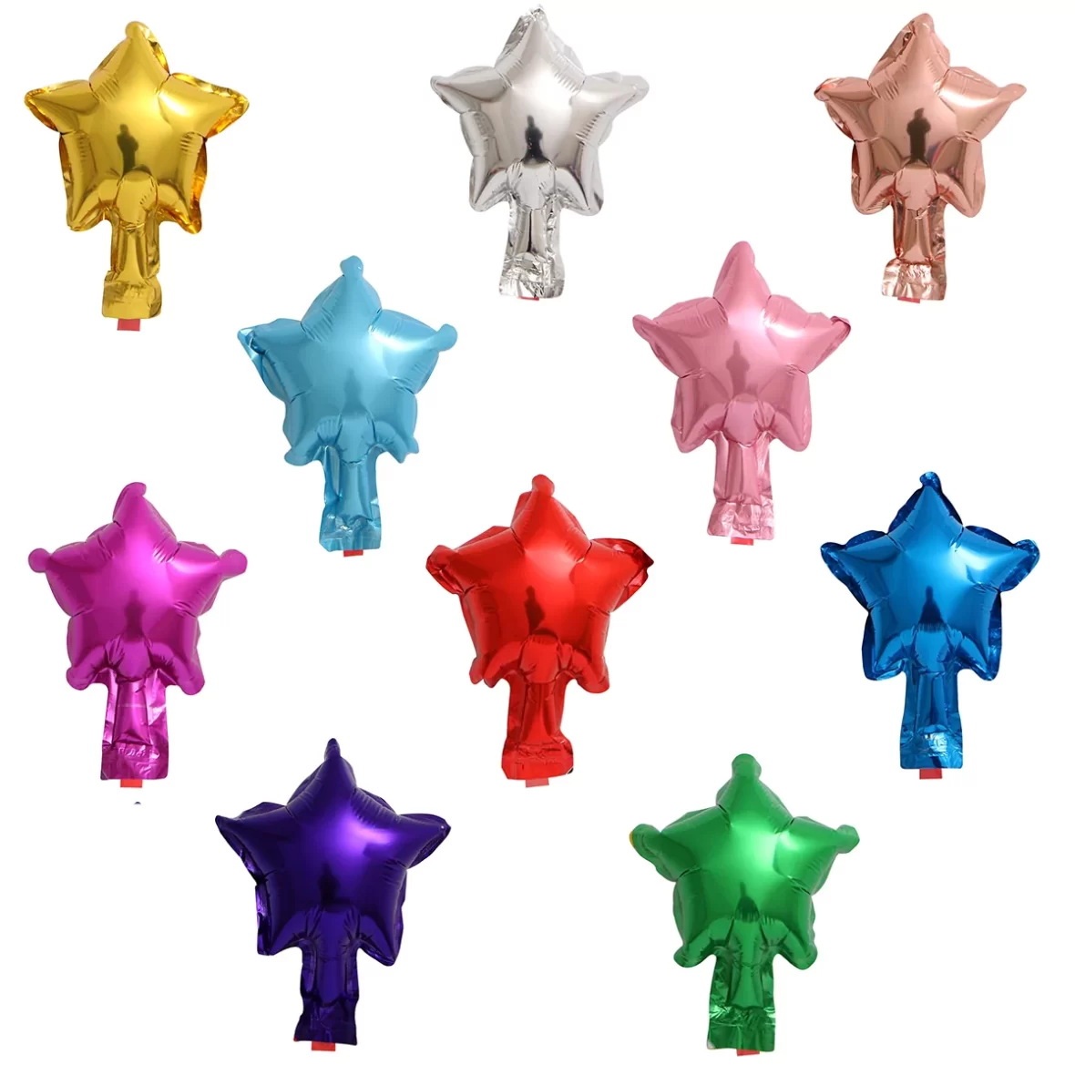 Baloane in forma de stelute, 12 cm