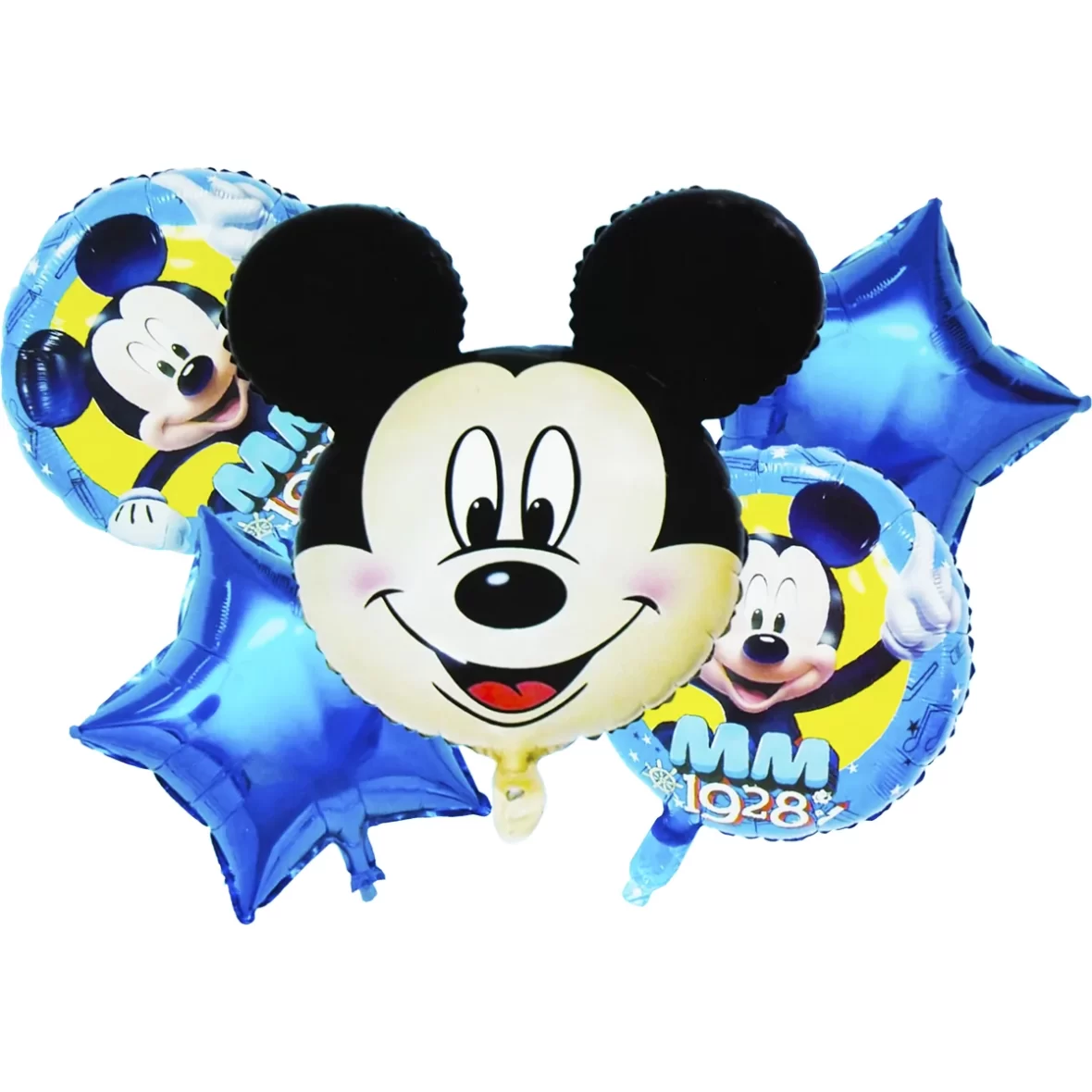 Set aranjament 5 baloane folie Mickey