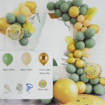 1167-arcada-baloane-verzi-auriu-si-somon