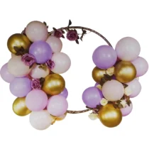 1193-set-aranjament-baloane-cu-cerc-flori-si-frunze-decorative