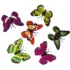 Set decoratiuni fluturasi 6 bucati, 7 cm