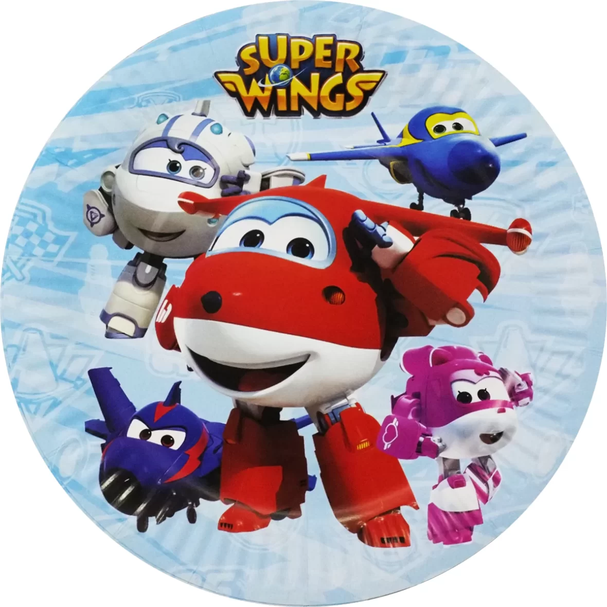 Set 10 farfurii Planes, 18 cm