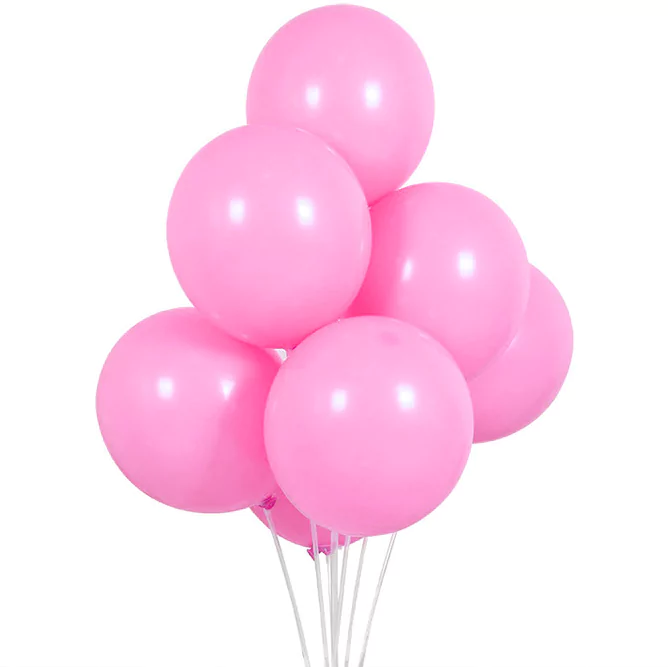 Baloane latex lucioase, de 12 cm