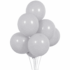 Baloane latex de 12 cm, Gri, 10 bucati, cod culoare #024