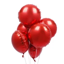 1244_1-balon-folie-fara-imprimeu-rosu-rotund-de-45-cm