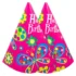 Set 6 coifuri Happy Birthday cu fluturasi