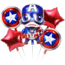 1356-set-aranjament-5-baloane-folie-captain-america