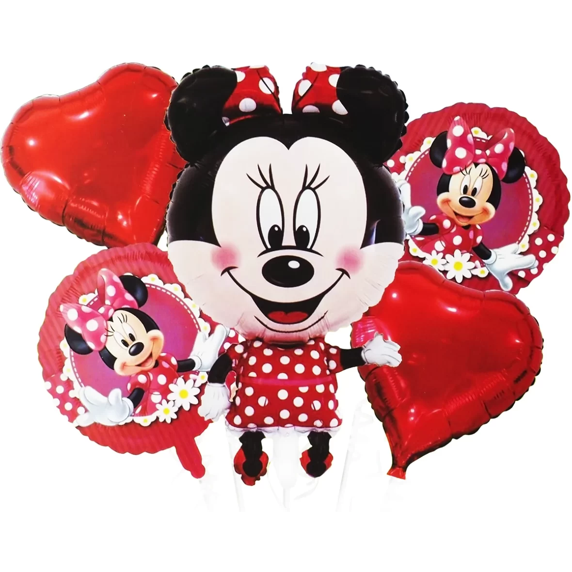 Set 5 baloane folie Minnie