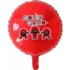 Balon folie Squid Game, rotund, 45 cm, rosu