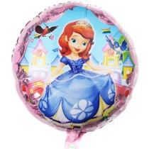 1478-balon-folie-printesa-sofia-rotund-45-cm