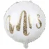 Balon folie Mrs., rotund, 45 cm