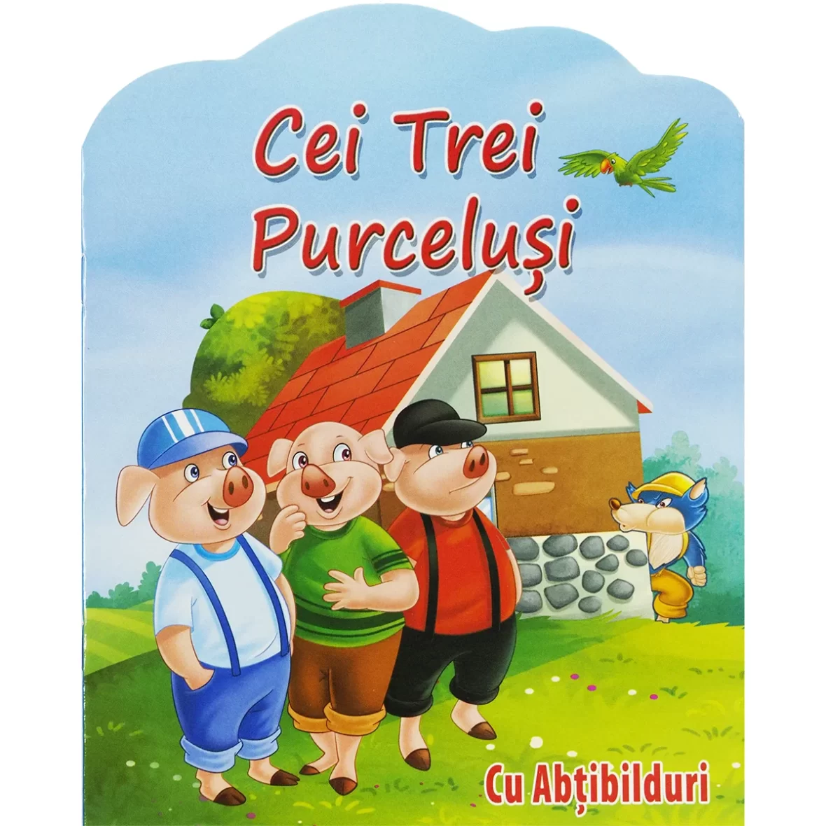 Carte povesti Cei Trei Purcelusi cu Ab��ibilduri