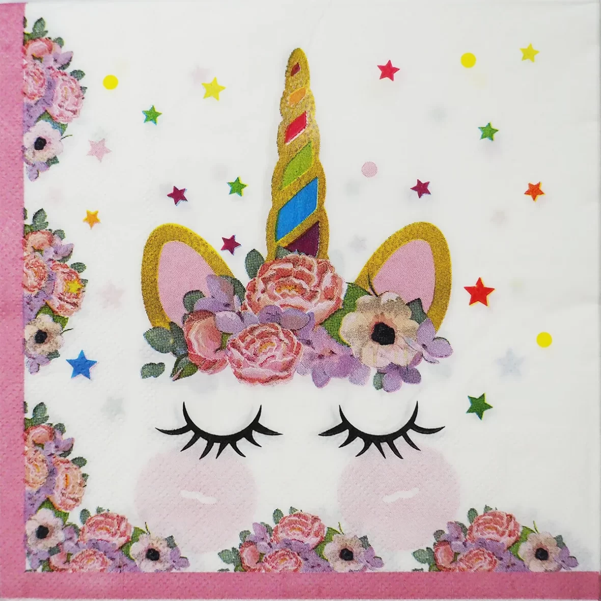 Set 10 servetele Unicorn