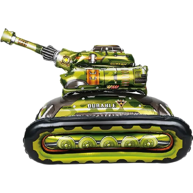 Balon folie figurina Tanc 3D, 70 cm