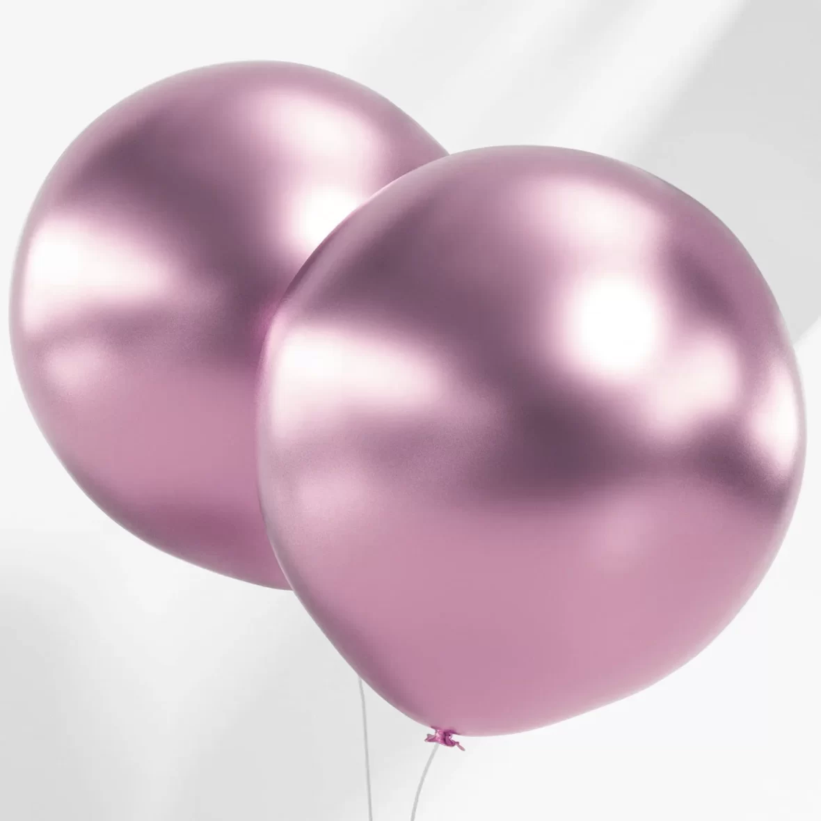 Balon latex Lila Cromat, oval, 45 cm, cod culoare #114