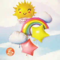 1703-set-6-baloane-folie-cu-soare-curcubeu-norisori-si-stelute