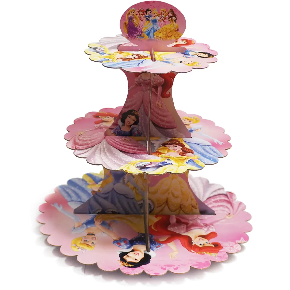 Suport etajat pentru prajituri, model cu Printese