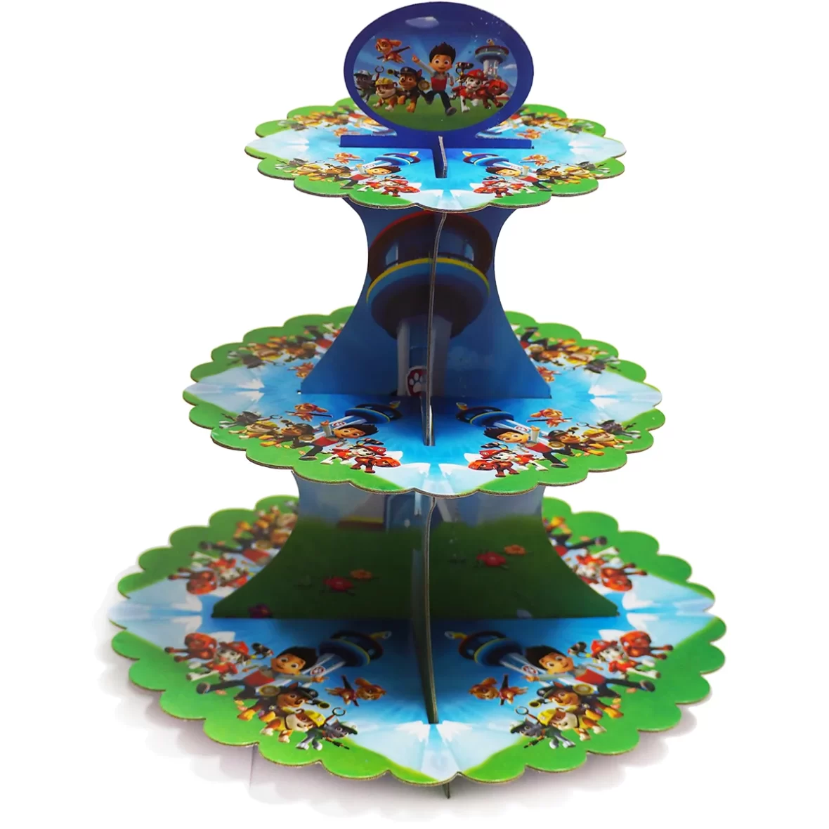 Suport etajat pentru prajituri, Patrula Catelusilor, model 1