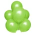 Set 10 baloane latex, Verde Lime Deschis, 25 cm, cod culoare #011