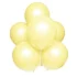 Set 10 baloane latex Crem, 25 cm, cod culoare #064
