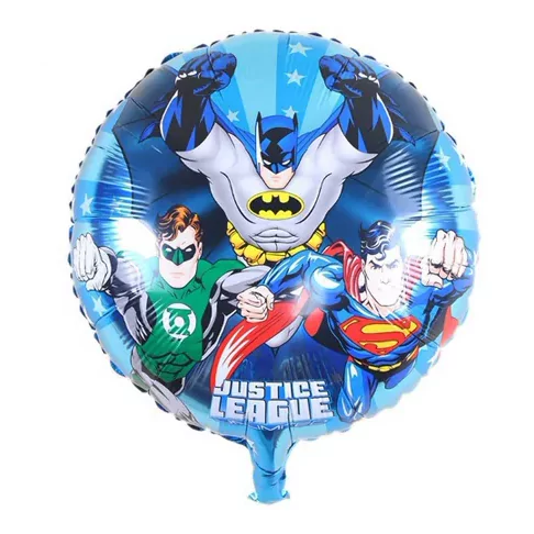 Balon Supereroi, rotund, 45 cm