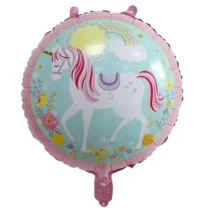 264-balon-rotund-cu-unicorn-rotund-double-sided-45-cm
