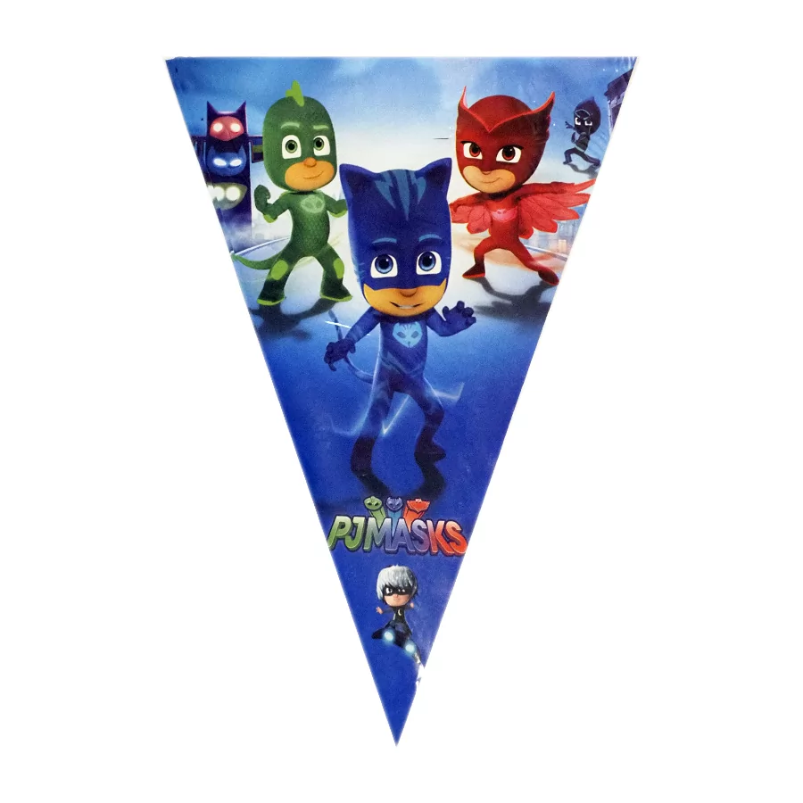 Set ghirlanda cu 10 stegulete Eroi in Pijamale