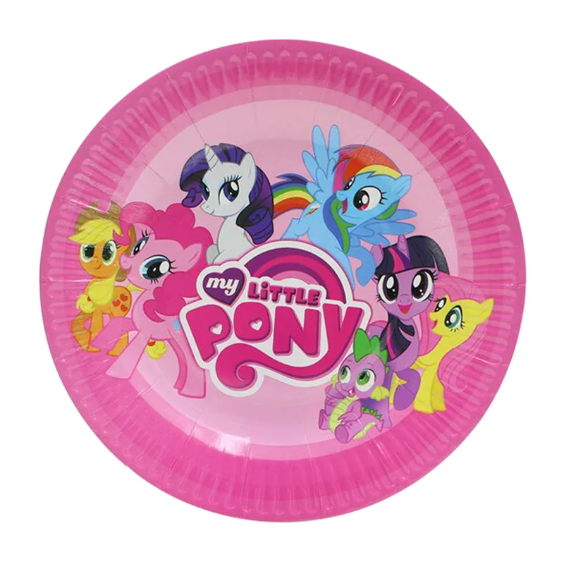 Set 10 farfurii My Little Pony, 18 cm
