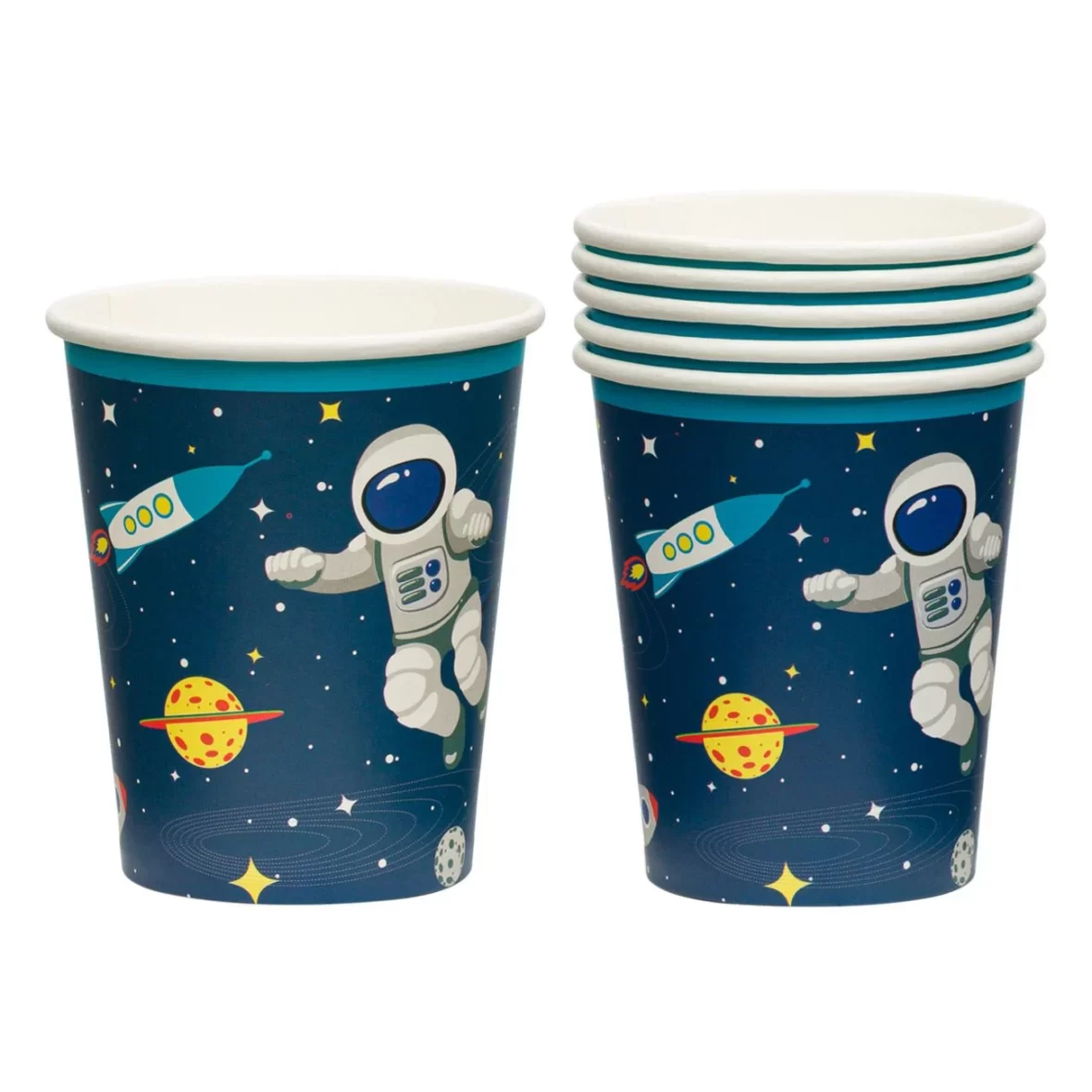 Set 6 pahare Space Party