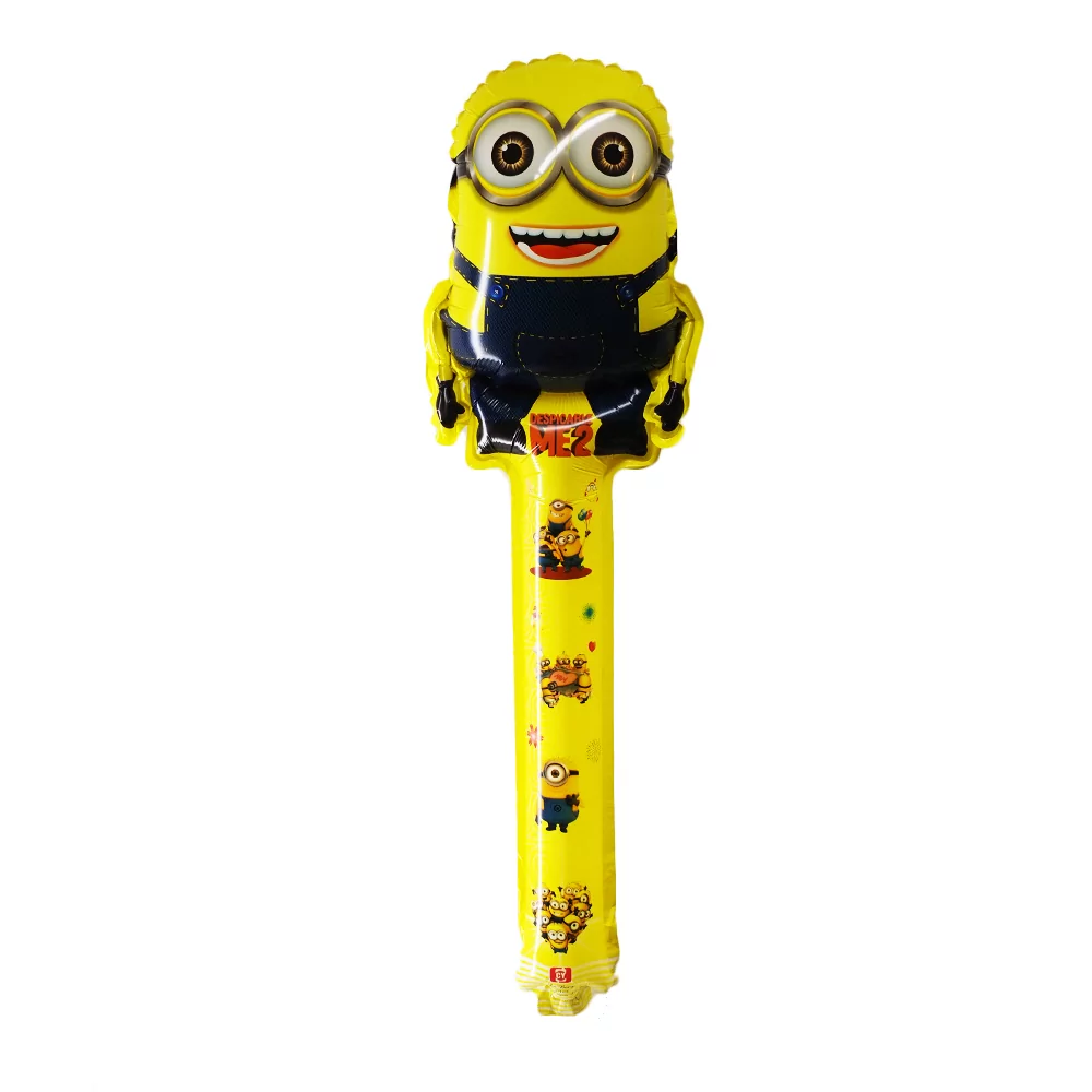 Balon folie portabil Minions 75cm