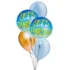 Set aranjament 5 baloane folie si latex Let's Party