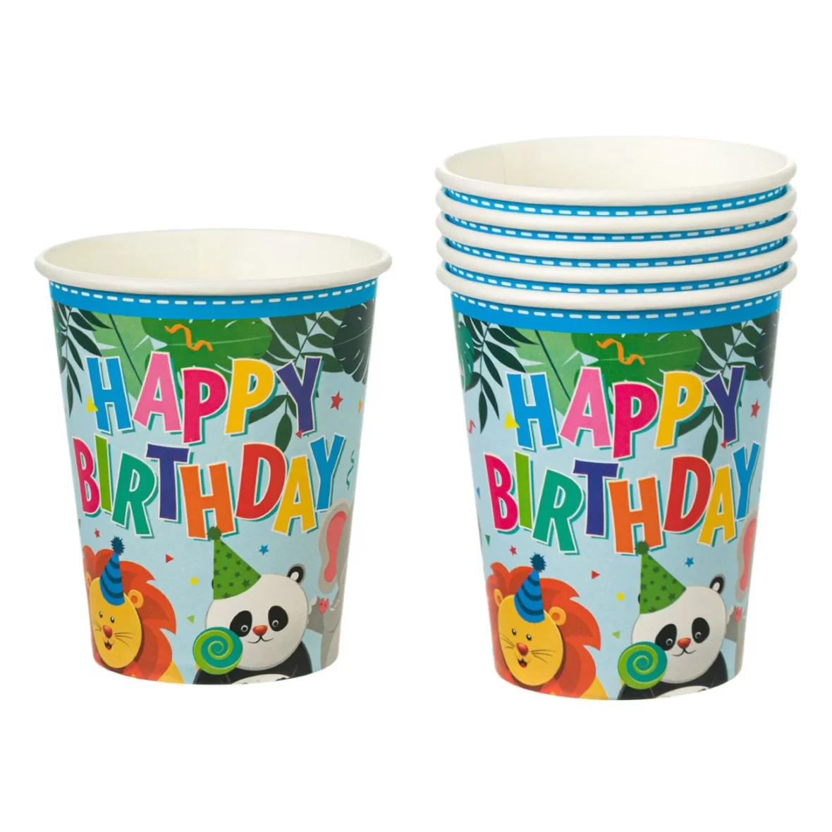 Set 6 pahare Jungle Party