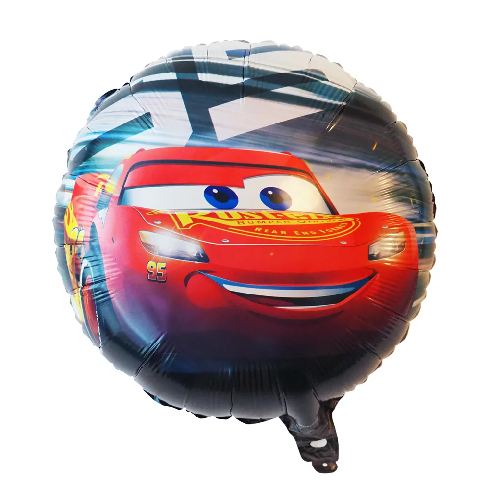 Balon Cars, rotund, 45 cm