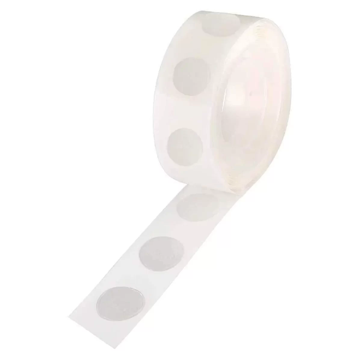 Buline adezive transparente – rola de 100 de bucati