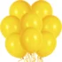 Set 10 baloane latex, Galben de Aur, de 30 cm, cod culoare #023