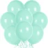 Set 10 baloane latex, Alb Turcoaz, de 30 cm, cod culoare #030