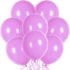 Set 10 baloane latex, Rose red macaron, de 30 cm, cod culoare #020