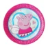 Set 10 farfurii Peppa, 18 cm