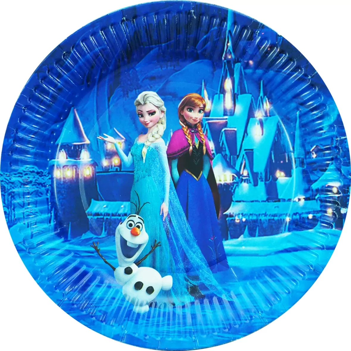 Set 10 farfurii Frozen, 18 cm