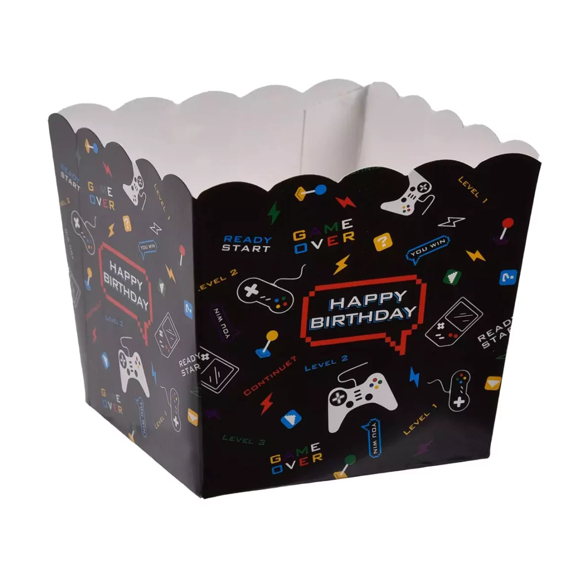 Set 6 cutii Game Party, 8 x 7 x 7 cm