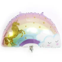 1761-balon-folie-figurina-curcubeu-cu-norisor-si-unicorn-75-x-50-cm