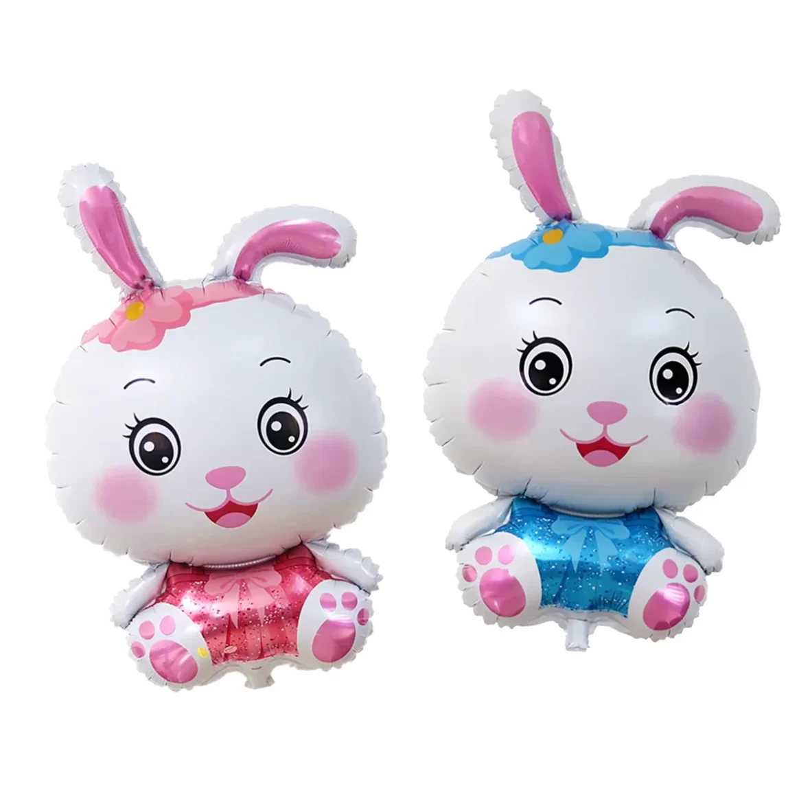 Balon folie figurina Iepuras, 75 cm