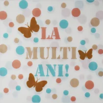 1776-set-10-servetele-cu-bulinute-multicolore-si-fluturasi-aurii