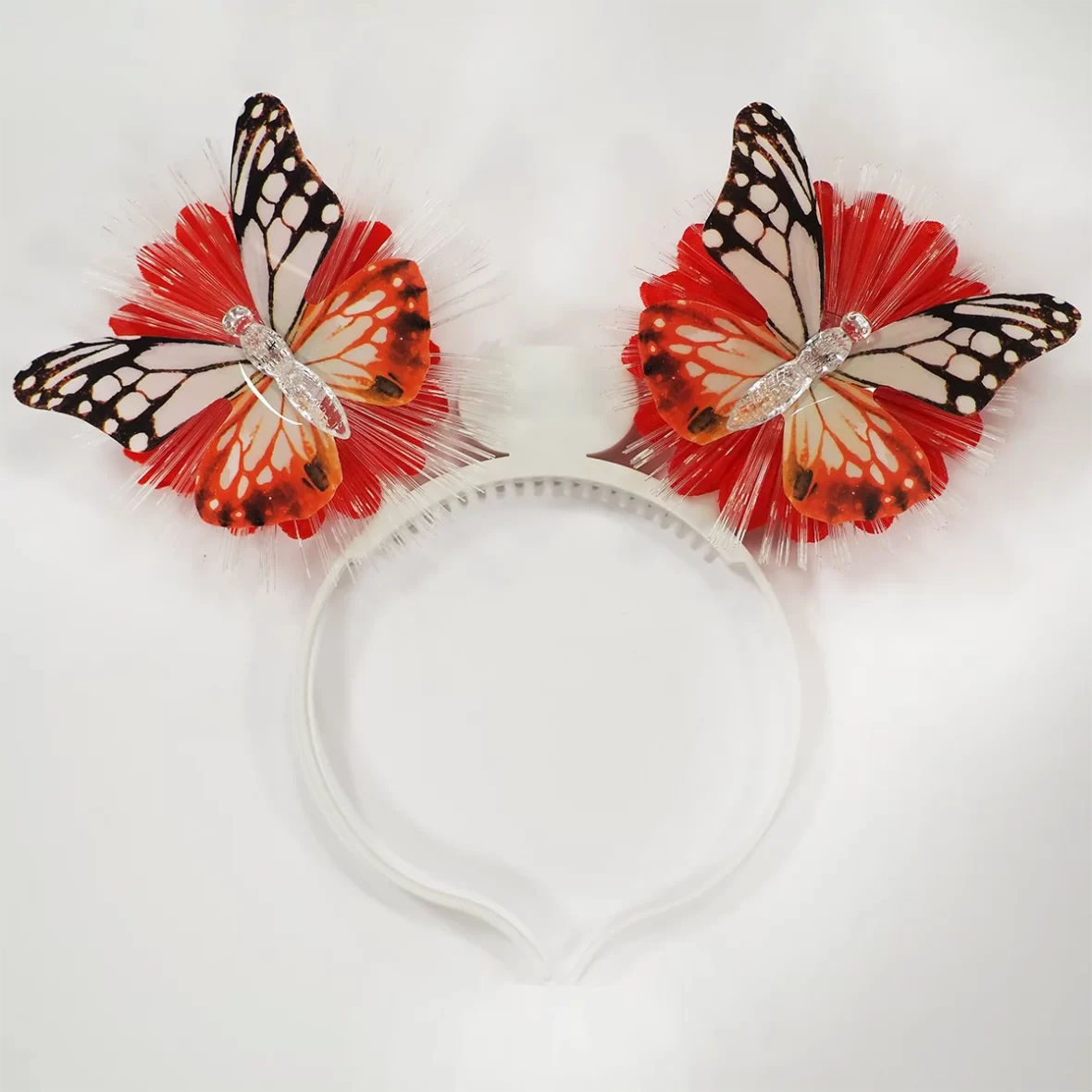 1798-bentita-cu-floare-si-fluturasi-cu-lumini-led-multicolore-2