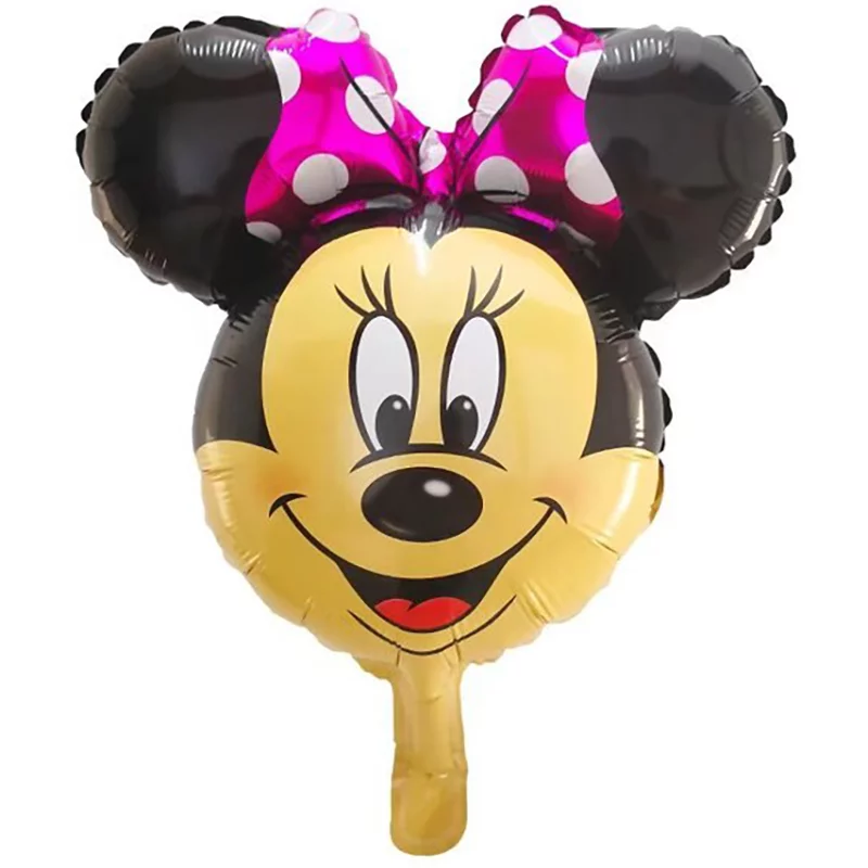 Baloane folie minifigurina cap Minnie, 32 cm