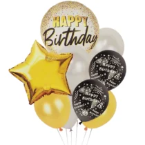 1845-set-aranjament-9-baloane-happy-birthday-negru-auriu