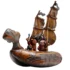 Balon folie figurina Corabie Pirati 3D, 83 x 43 x 90 cm